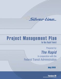Silver Line Project Plan for Bus Rapid Transit