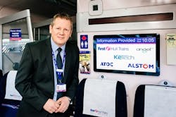 The system uses Darwin’s predictions along with additional data sources to provide a variety of on-screen information. The system uses Darwin’s predictions along with additional data sources to provide a variety of on-screen information.