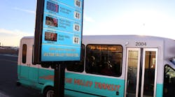 FleetWatch made use of VVTA's existing Avail Technologies CAD/AVL Software data feed to accurately display the real-time arrival information. FleetWatch made use of VVTA's existing Avail Technologies CAD/AVL Software data feed to accurately display the real-time arrival information.