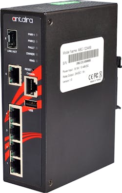 The IP30 rated LMP-0601G-SFP and LMP-0601G-SFP-24 series are backed by a five year warranty.