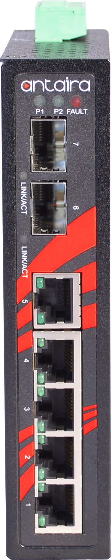 LNX-0702C-SFP Ethernet Swtich