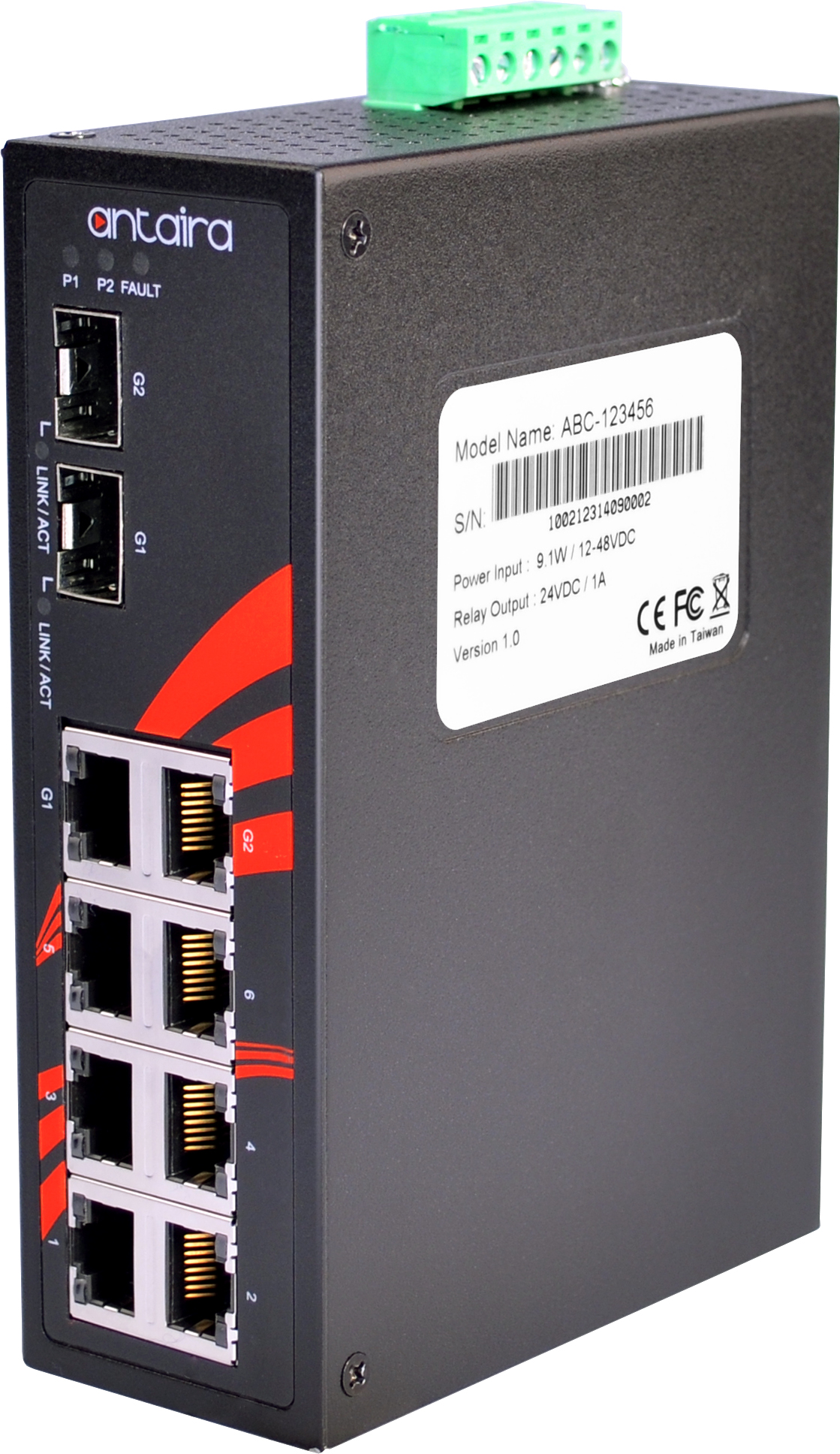 Antaira LNX 0802C SFP FR 551e963da4ad4