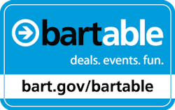 BART's new BARTable Website highlights things to do and places to see via BART. BART's new BARTable Website highlights things to do and places to see via BART.