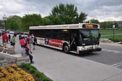 Blacksburg Transit delivering rider information by beacons. Blacksburg Transit delivering rider information by beacons.