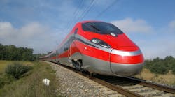 Over the weekend, Italian transport operator Ferrovie dello Stato Italiane hosted the inaugural journey of the V300ZEFIRO very high speed train, known as the Frecciarossa 1000 in Italy.