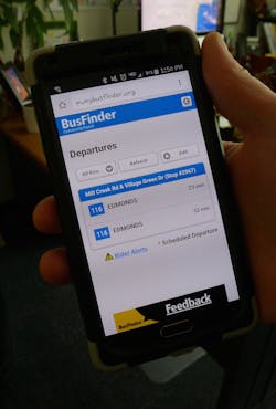 BusFinder works best by entering the bus stop number found at all Community Transit bus stops. BusFinder works best by entering the bus stop number found at all Community Transit bus stops.