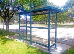DDOT&rsquo;s shelters, all 5&rsquo; x 10&rsquo; in size, feature several different styles.