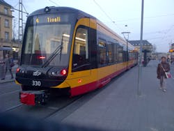 The Net 2012 is a barrier-free LRV, which can be operated on all tram lines of the VBK in the city and in the region on the light rail lines S1 and S11 of the AVG between Hochstetten and Bad Herrenalb / Ittersbach. The Net 2012 is a barrier-free LRV, which can be operated on all tram lines of the VBK in the city and in the region on the light rail lines S1 and S11 of the AVG between Hochstetten and Bad Herrenalb / Ittersbach.