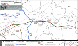 The locally preferred alternative for the Red Line extension MARTA is exploring. The locally preferred alternative for the Red Line extension MARTA is exploring.