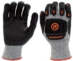 A Class 1 Railroad has tested and selected Railhead's Level 5 Cut Resistant Gloves for use by its employees. A Class 1 Railroad has tested and selected Railhead's Level 5 Cut Resistant Gloves for use by its employees.