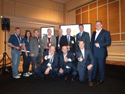 Harting honoring our Distinguished Award winners at EDS 2015 Harting honoring our Distinguished Award winners at EDS 2015