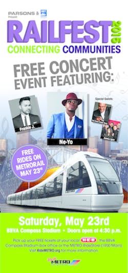 Metro will host RailFest 2015 on May 23. Metro will host RailFest 2015 on May 23.