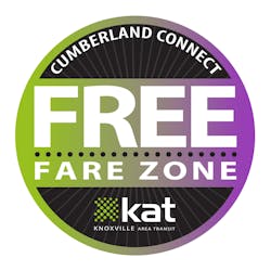 KAT is offering a fare-free zone along Cumberland as part of an effort to relieve congestion during construction.