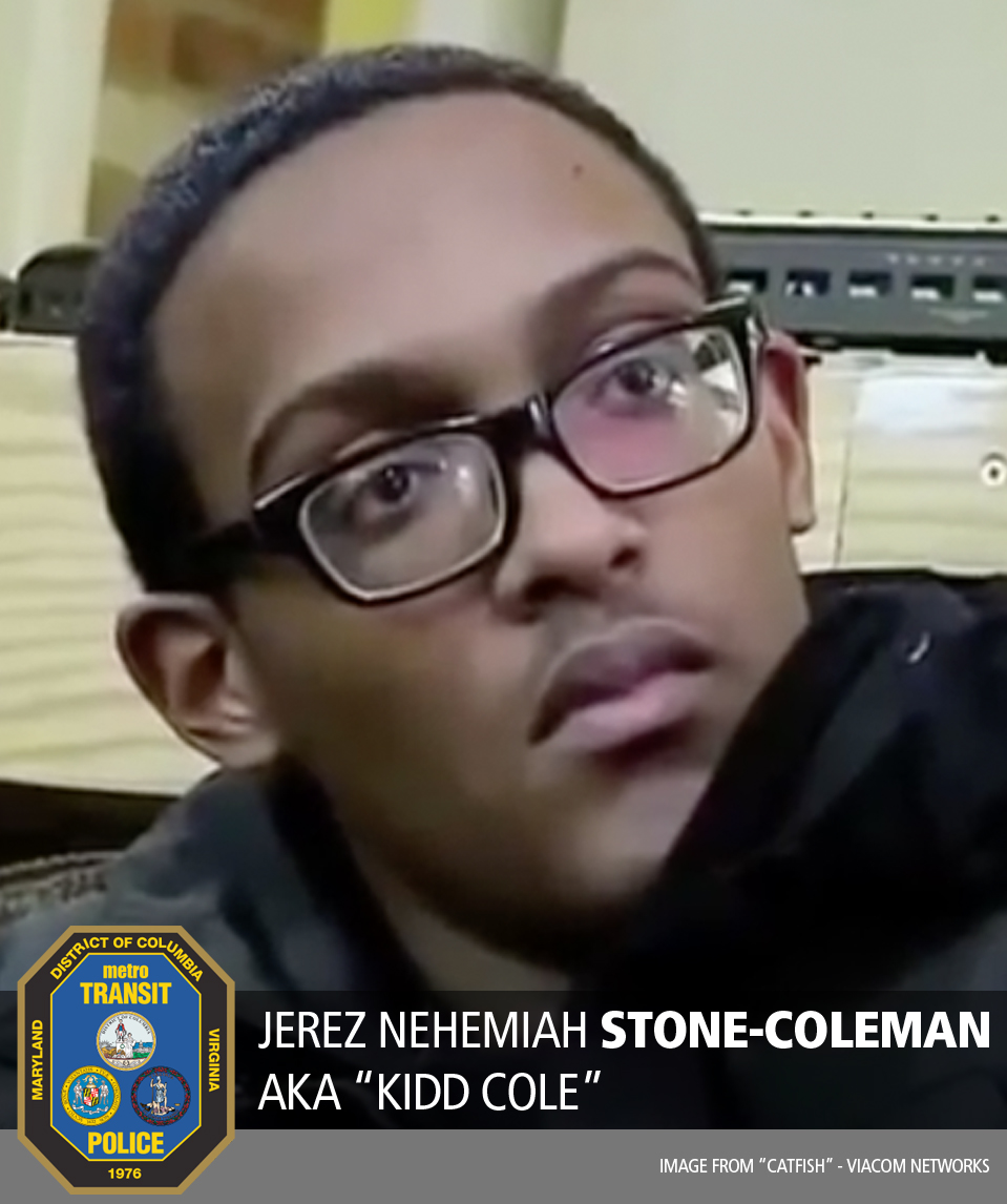 Stone-Coleman was arrested by MTPD officers and detectives this morning at his residence in the 1600 block of Fort Davis Place, SE, in Washington, D.C.