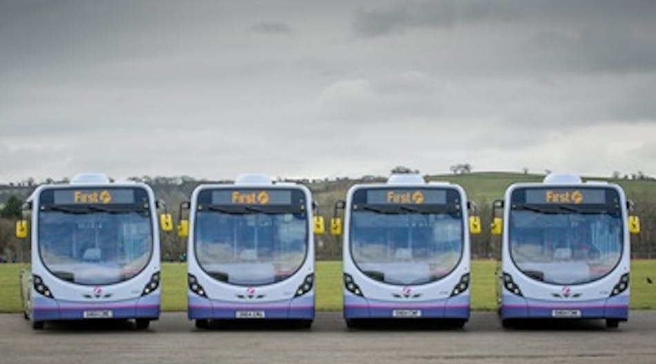 Micro Hybrid Streetlite buses, which entered service in 2014. First has ordered a further 183 of these vehicles, which now feature Euro 6 engines.