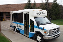 • TheRide lift-buses will feature the A-Ride logo for easy identification. • TheRide lift-buses will feature the A-Ride logo for easy identification.