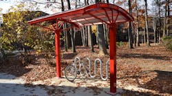 Stony Brook University has ordered eight more Brasco bike shelters for its campus. Stony Brook University has ordered eight more Brasco bike shelters for its campus.