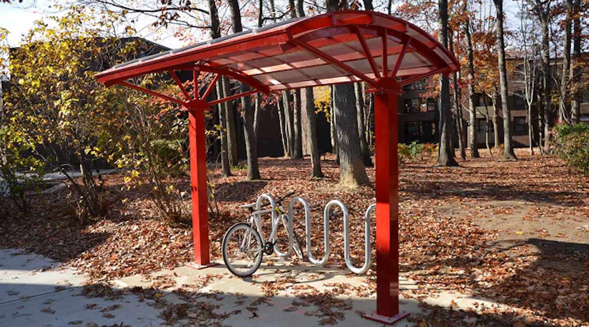 Stony Brook University has ordered eight more Brasco bike shelters for its campus.