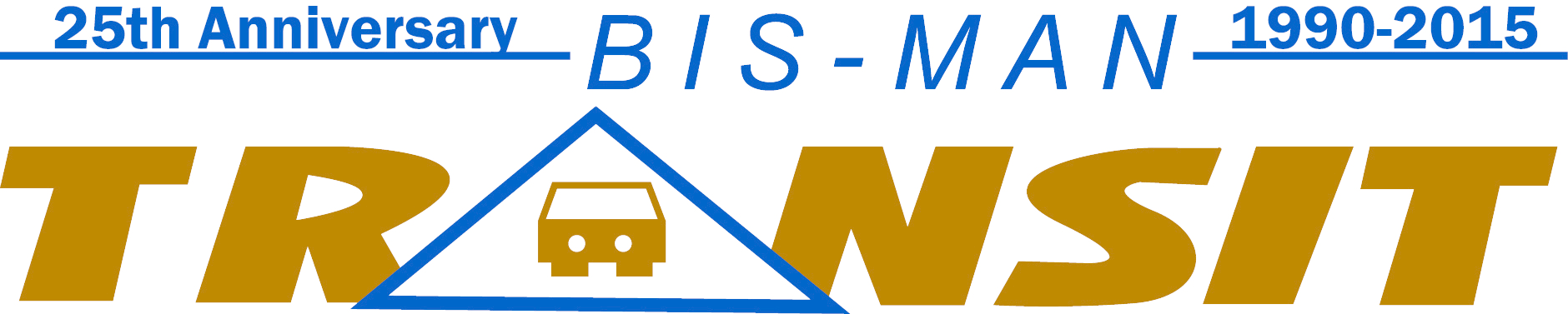 Bis-Man Transit has rolled out a special logo in honor of the system's 25th anniversary of service.