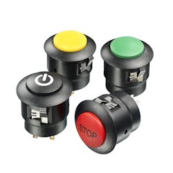 The FP26 is available with a momentary or latching solder lug terminal, with silver or silver/gold plated contacts. The FP26 is available with a momentary or latching solder lug terminal, with silver or silver/gold plated contacts.