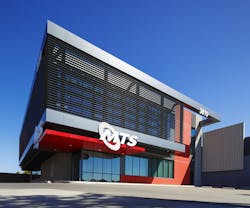 The LEED design strategy included natural daylighting, photovoltaic electricity generation, and a high-performance building envelope. The LEED design strategy included natural daylighting, photovoltaic electricity generation, and a high-performance building envelope.