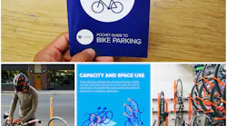 This update to Dero’s original bike parking guide provides clean images.