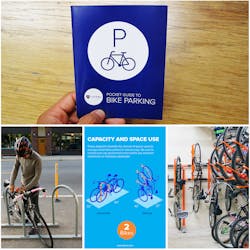 This update to Dero’s original bike parking guide provides clean images. This update to Dero’s original bike parking guide provides clean images.