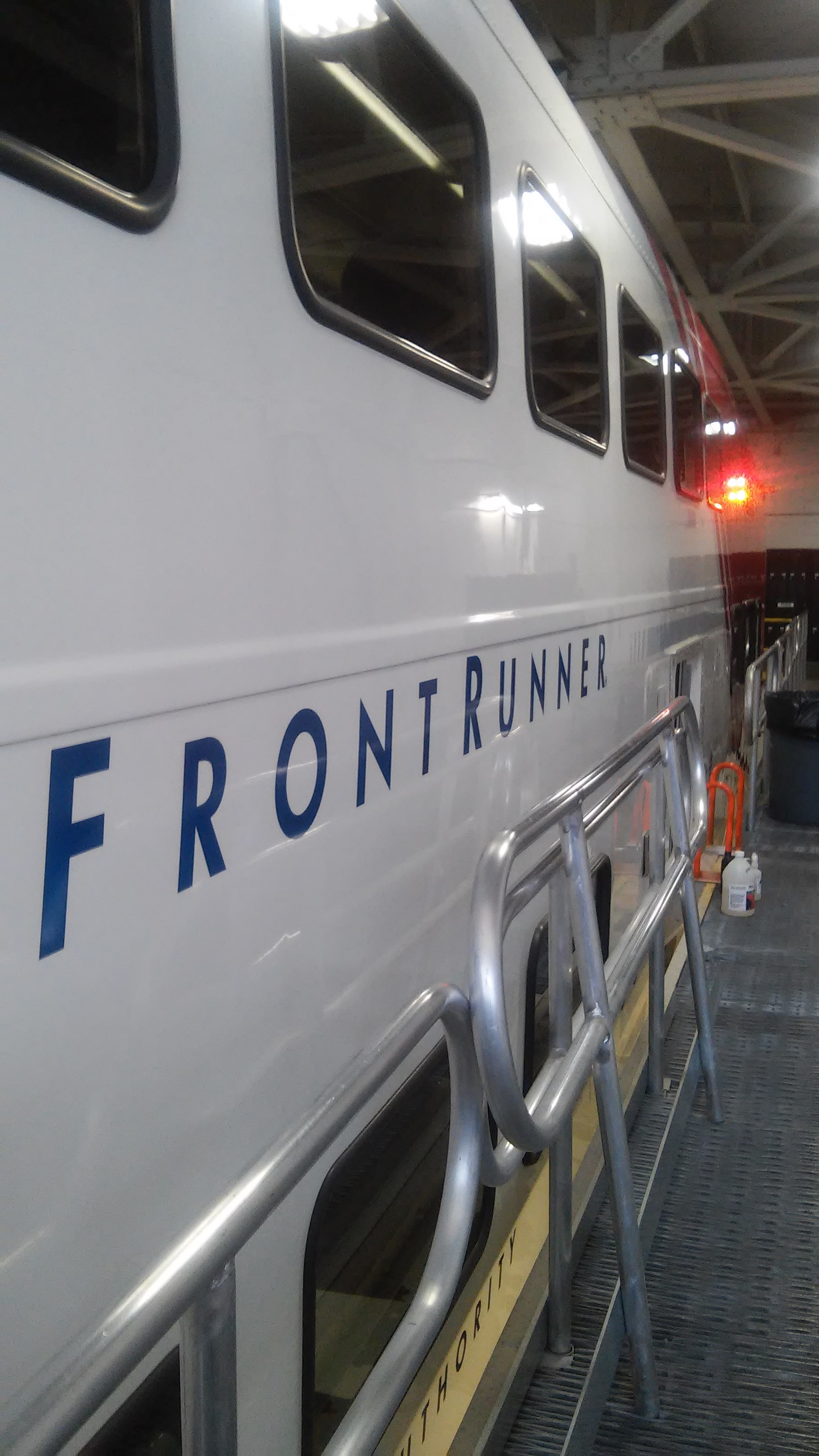 FrontRunner runs a long a 44-mile corridor in metro Salt Lake City.