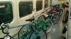 The bike car will be marked with a large bicycle symbol on the outside of the vehicle to help passengers identify the correct car prior to boarding; conductors will also assist with announcements as they arrive at each station.