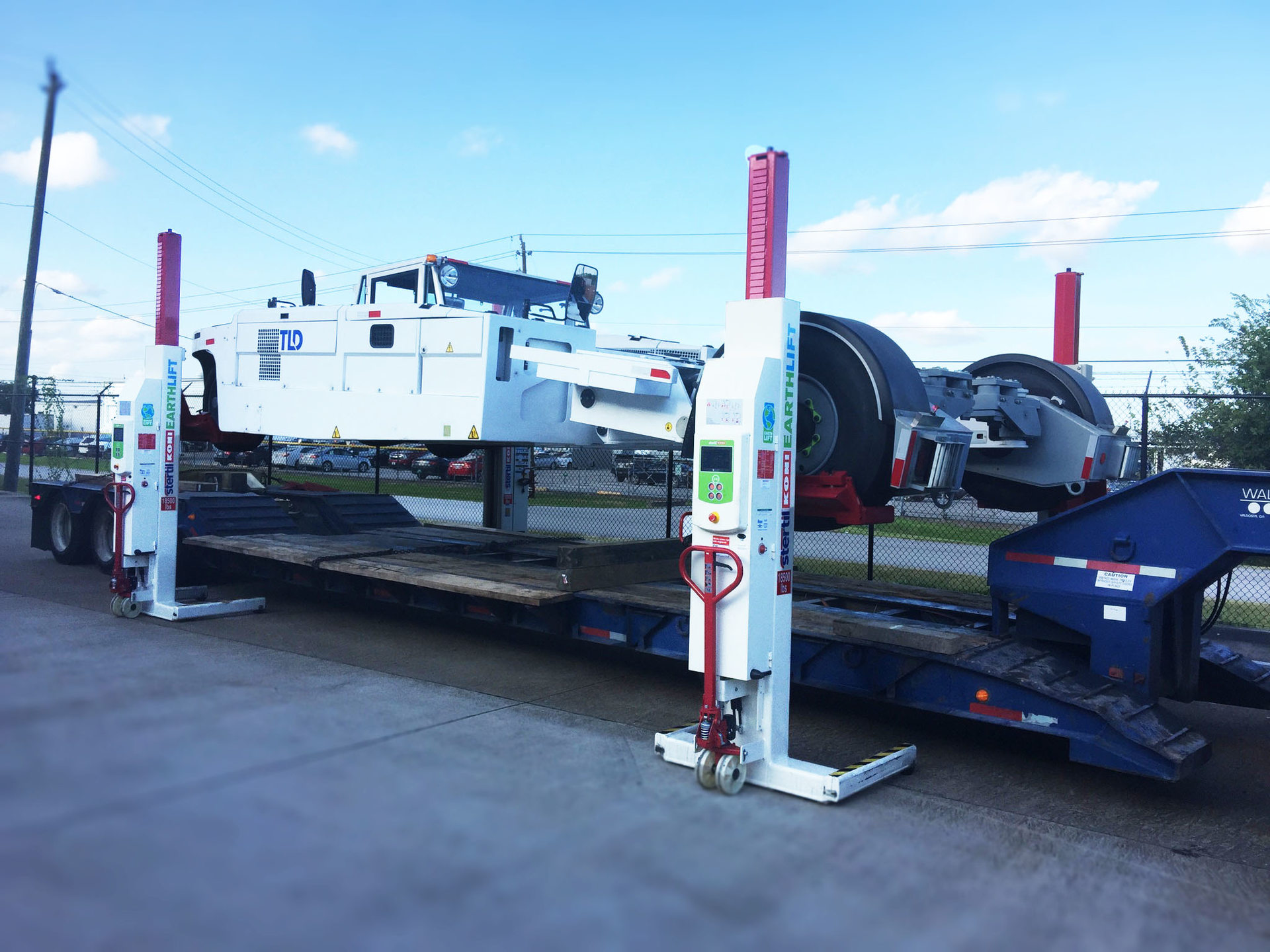 Stertil-Koni lifts will be used by Southwest Airlines for its airline pushback vehicles.