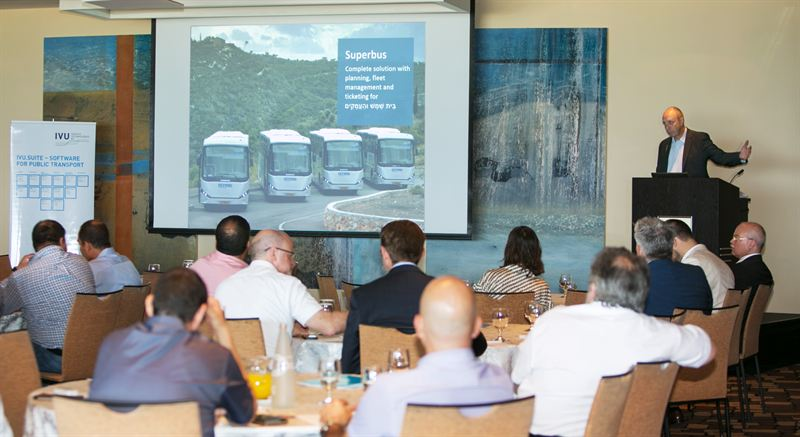 IVU Traffic Technologies AG celebrated the official opening of its subsidiary in Israel along with representatives from the fields of politics and business.