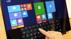 The technology eliminates the space needed for a touch function cover glass. The technology eliminates the space needed for a touch function cover glass.