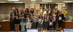 The Metra board of directors honored the winners of the 2015 edition of Metra's Safety Poster and Essay Contest. The Metra board of directors honored the winners of the 2015 edition of Metra's Safety Poster and Essay Contest.