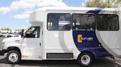 Purchased with funding from the Federal Transportation Administration (FTA) and the city of Tucson, Sun Van received 35 cut-away vehicles built by Glaval at a cost of $90,000 per vehicle.