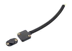 The sensor can also be supplied with a protective NC10 flexible conduit for the cabling.