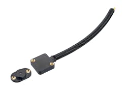 The sensor can also be supplied with a protective NC10 flexible conduit for the cabling. The sensor can also be supplied with a protective NC10 flexible conduit for the cabling.