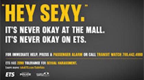 ETS consulted with riders and non-riders to create its new anti-sexual harassment campaign.