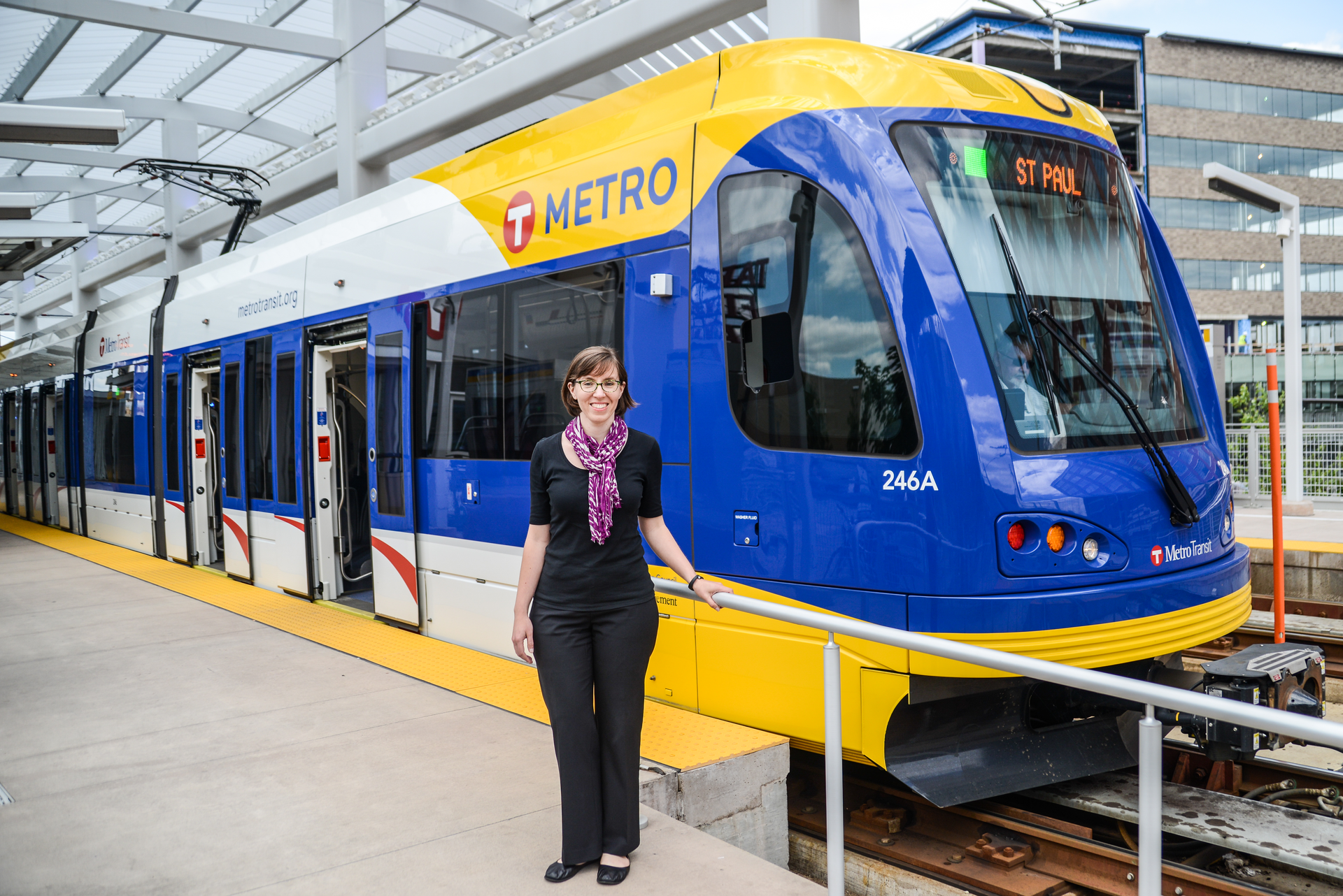 Kristin Thompson, Assistant Director, Scheduling, Analysis & Data Collection, Metro Transit