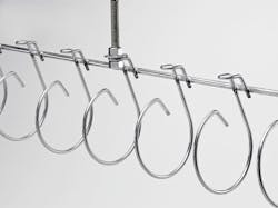 The Passive Optical Networks Cable Conveyance System by Snake Tray is hand bendable. The Passive Optical Networks Cable Conveyance System by Snake Tray is hand bendable.