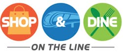 You can view the brochure and download the Shop and Dine on the Line card at www.shopanddineontheline.com. You can view the brochure and download the Shop and Dine on the Line card at www.shopanddineontheline.com.