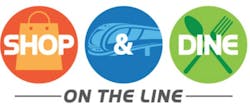 You can view the brochure and download the Shop and Dine on the Line card at www.shopanddineontheline.com.