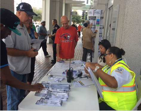 Metro staff at the Downtown Transit Center have handed out hundreds of system maps to riders who will now enjoy expanded weekend service.