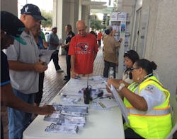 Metro staff at the Downtown Transit Center have handed out hundreds of system maps to riders who will now enjoy expanded weekend service. Metro staff at the Downtown Transit Center have handed out hundreds of system maps to riders who will now enjoy expanded weekend service.