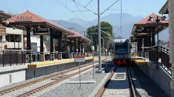 The 11.5-mile Foothill Gold Line project from Pasadena to Azusa, which broke ground in June 2010, is on time and on budget to be turned over to Metro for pre-revenue service in late-September 2015. Metro anticipates starting pre-revenue service this Fall and passenger service in Spring 2016. An opening date has not yet been determined.