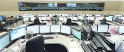 An Iconis integrated control centre for the Soci&eacute;t&eacute; de transport de Montr&eacute;al.