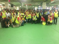 The dedicated SEPTA employees who moved the crowds through Walnut-Locust station. The dedicated SEPTA employees who moved the crowds through Walnut-Locust station.