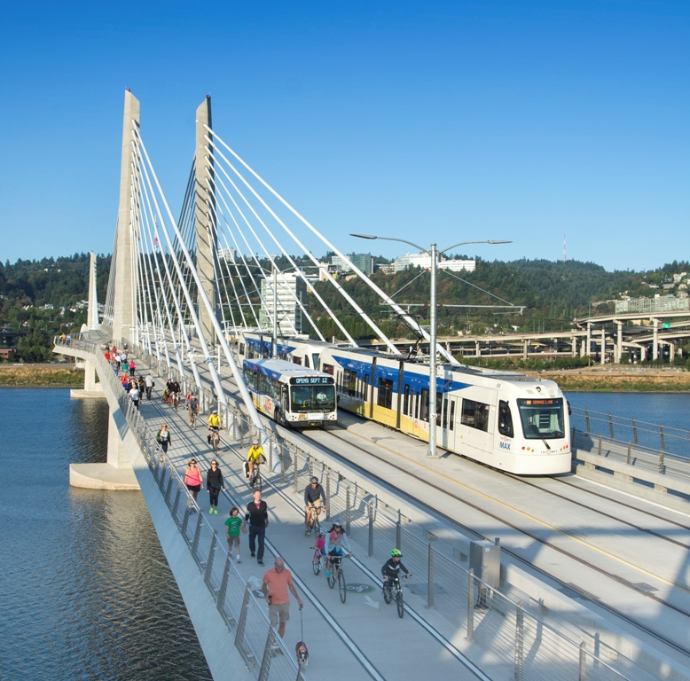 The newly redesigned light rail vehicles were built based on input from TriMet and riders, featuring new seating arrangements, additional wheelchair accessibility, larger windows and improved HVAC systems that automatically adjust based on the number of people in the vehicle.