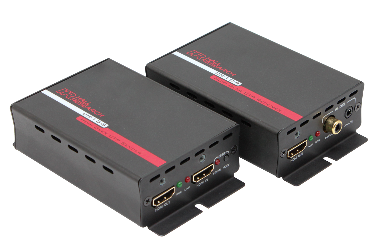 The UH-1D allows connection of an IR detector and an IR emitter cable to each end.