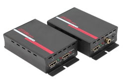 The UH-1D allows connection of an IR detector and an IR emitter cable to each end. The UH-1D allows connection of an IR detector and an IR emitter cable to each end.