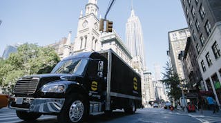 The Harting Roadshow Truck in New York.